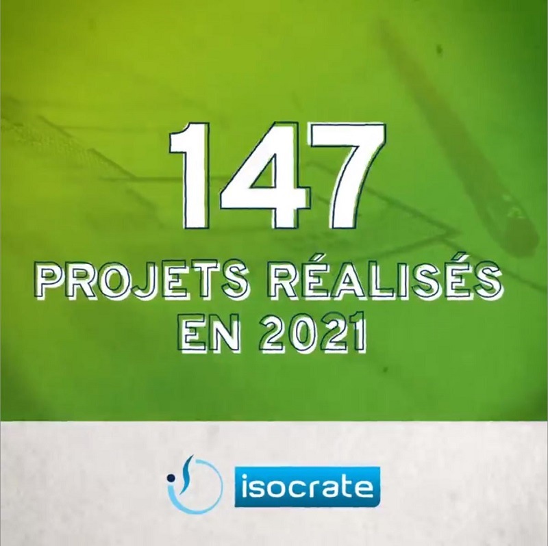 Isocrate projets realisee 2021